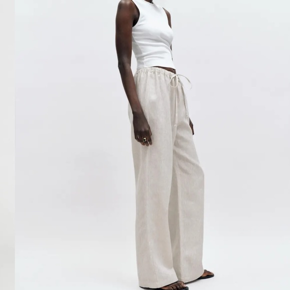 Reformation olina linen pants - Picture 3 of 5